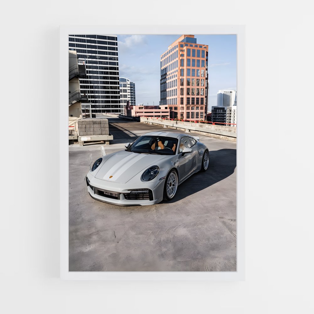 Poster chic de sport intemporel – affiche Porsche (vue 3)